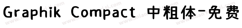 Graphik Compact 中粗体字体转换